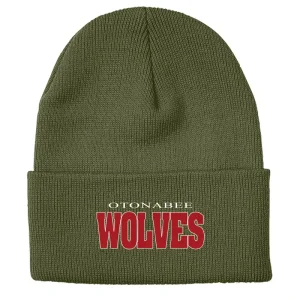 OTONABEE WOLVES - ATC EVERYDAY KNIT CUFF TOQUE - MILITARY GREEN C100.