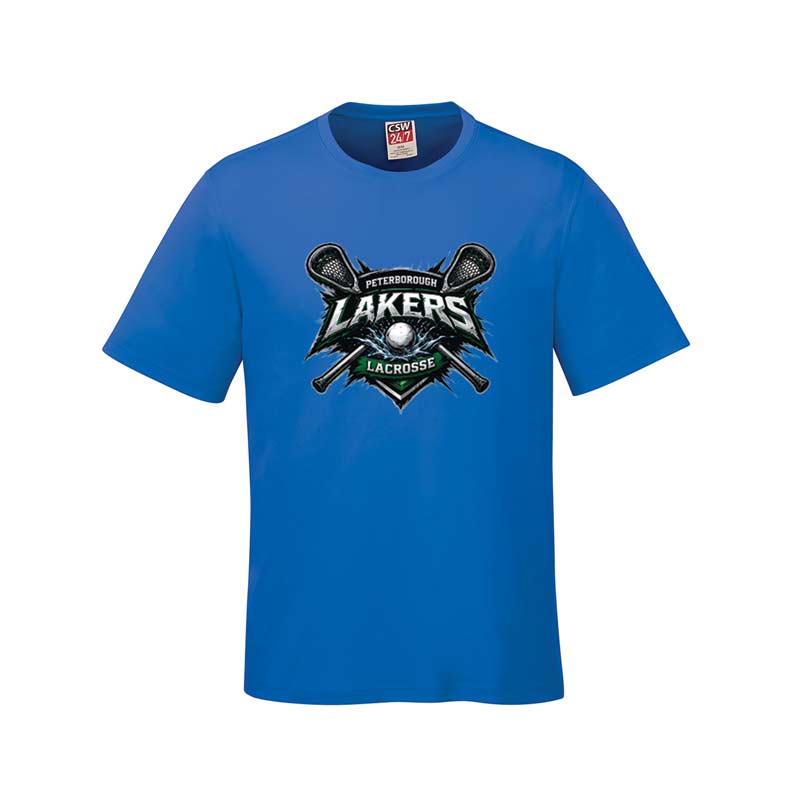 PTBO JR. LAKERS - YOUTH CSW PARKOUR RINGSPUN COTTON TEE. S5610Y - Image 3